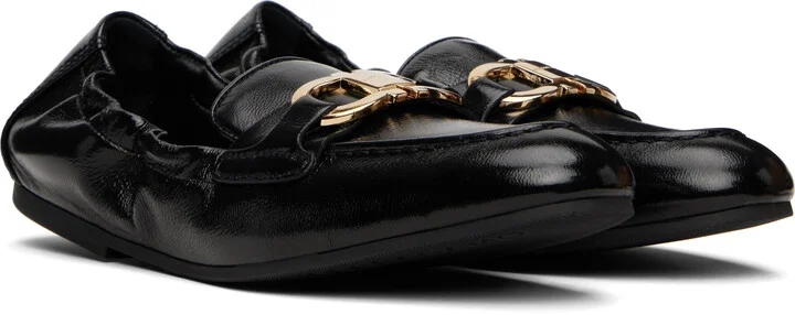 Ferragamo Black Elasticated Loafers - Image 4