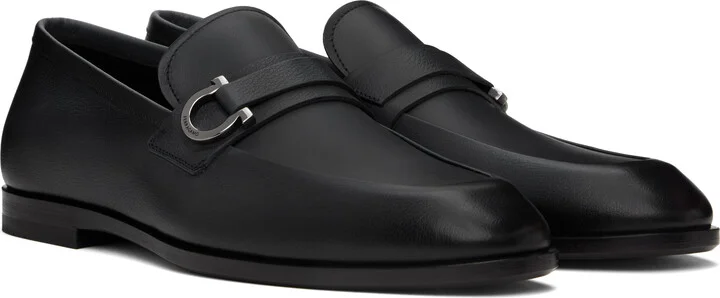 Ferragamo Black Florio Loafers - Image 4