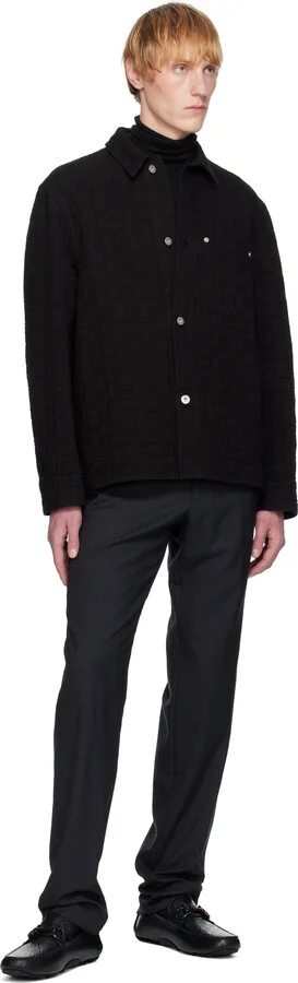 Ferragamo Black Gancini Ornament Driver Loafers - Image 5