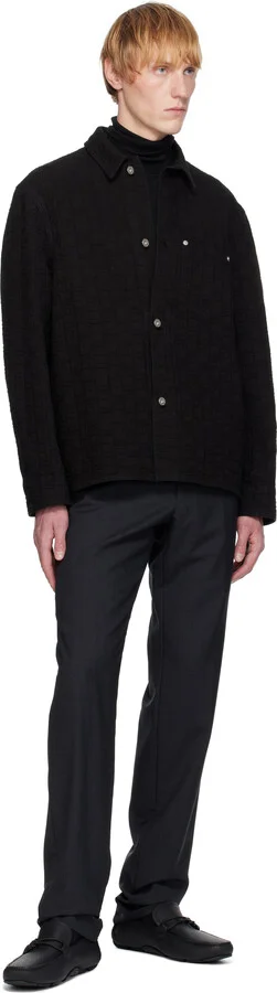 Ferragamo Black Gancini Ornament Driver Loafers - Image 5