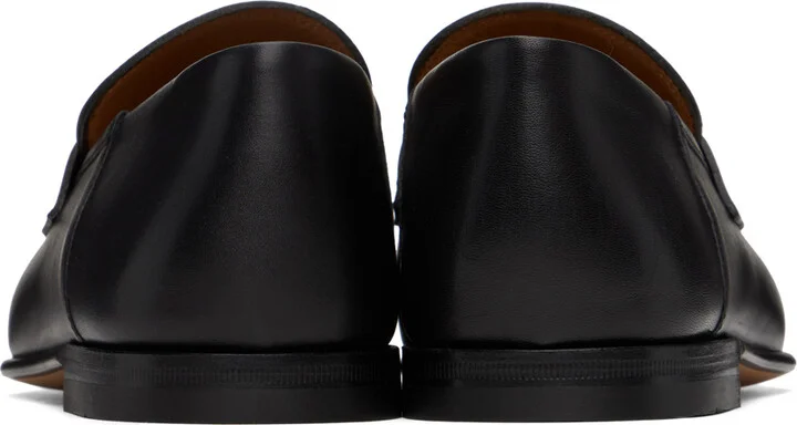 Ferragamo Black Gancini Ornament Mules - Image 2