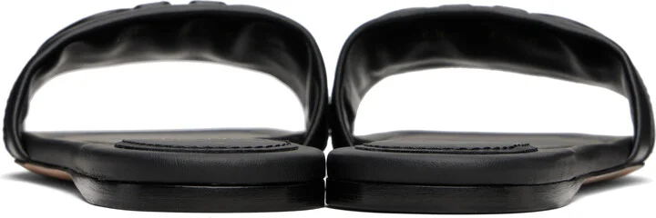 Ferragamo Black Gancini Sandals - Image 2