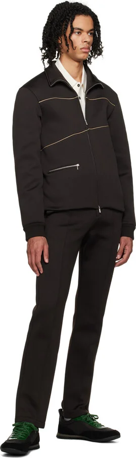 Ferragamo Black & Green Patent Leather Trim Sneakers - Image 5