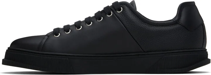 Ferragamo Black Low Cut Sneakers - Image 3