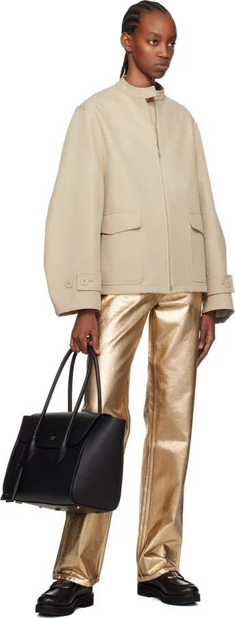 Ferragamo Black Maryan Lug Loafers - Image 5