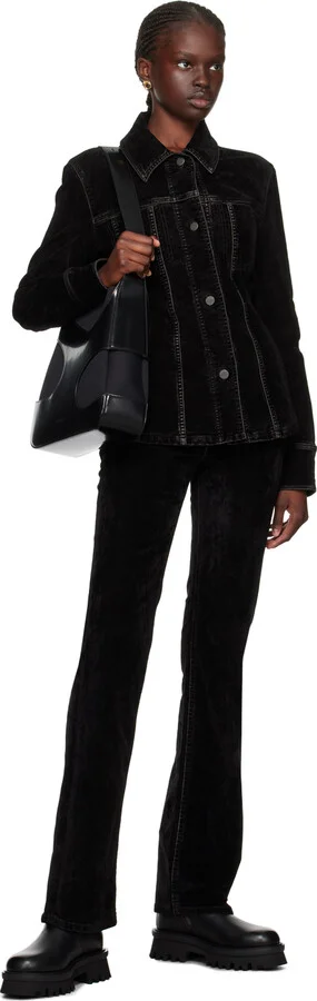 Ferragamo Black Metropolitan Combat Boots - Image 5