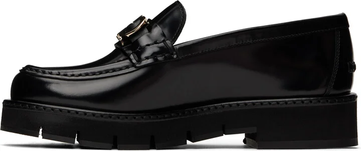 Ferragamo Black Ofelia Loafers - Image 3