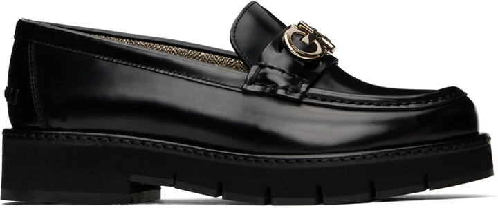Ferragamo Black Ofelia Loafers
