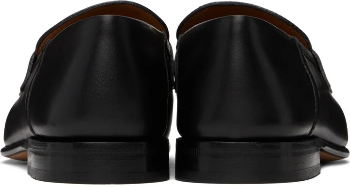 Ferragamo Black Ottone Loafers - Image 2