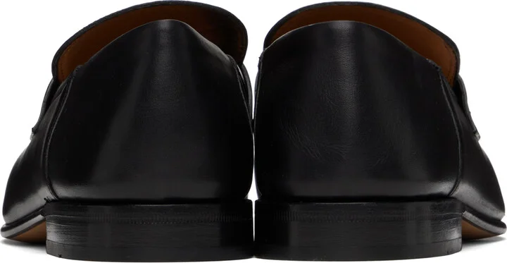 Ferragamo Black Ottone Loafers - Image 2