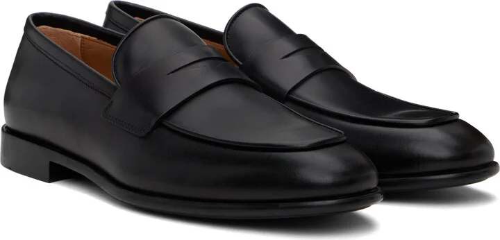 Ferragamo Black Penny Loafers - Image 4