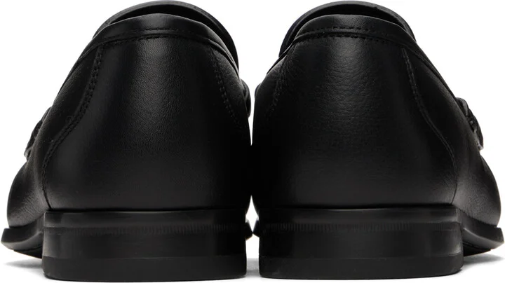 Ferragamo Black Signature Loafers - Image 2