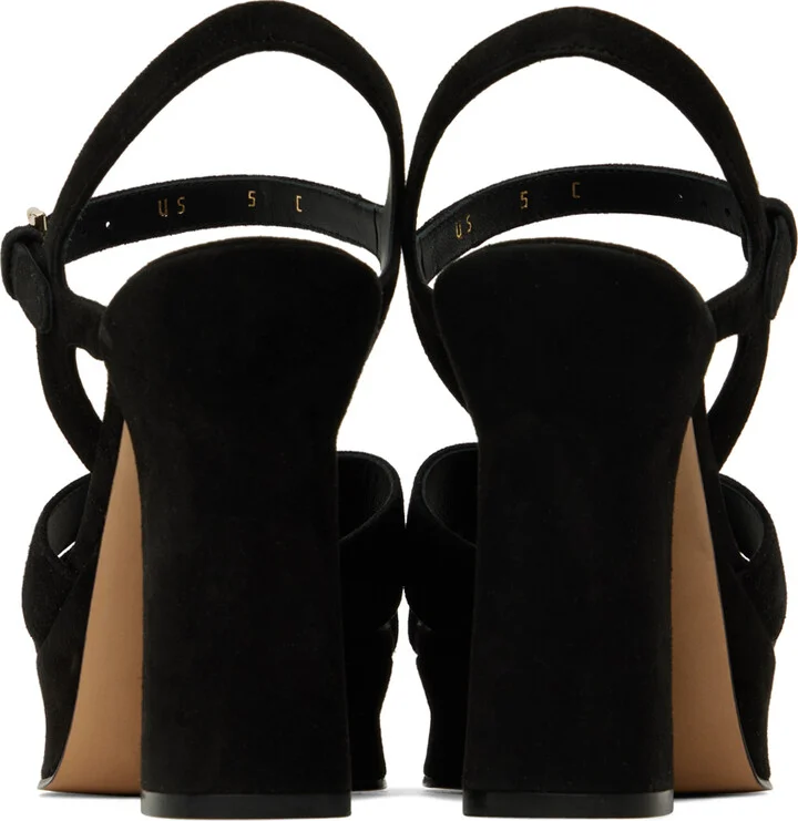 Ferragamo Black Sonya Heeled Sandals - Image 2