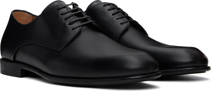 Ferragamo Black Two Tone Derbys - Image 4