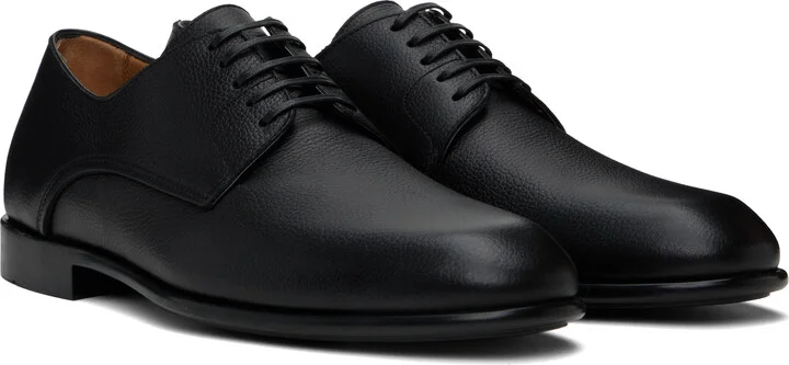 Ferragamo Black Two Tone Derbys - Image 4