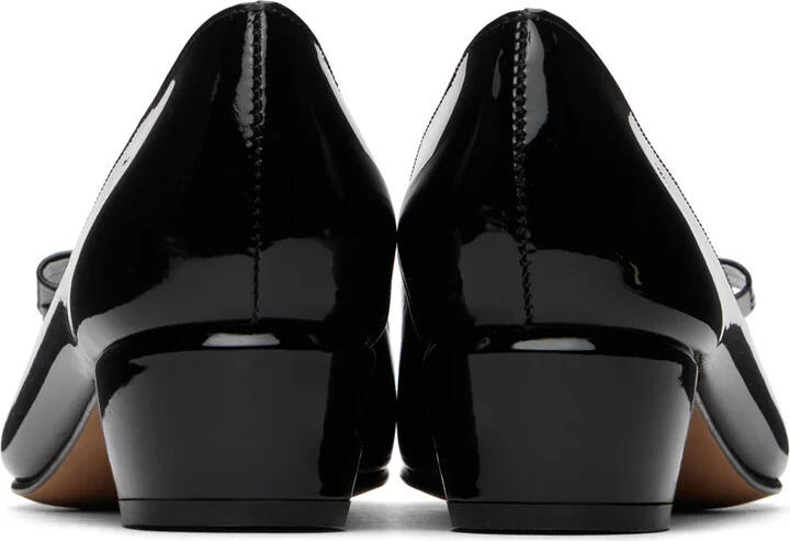 Ferragamo Black Vara Heels - Image 2
