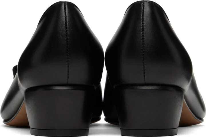 Ferragamo Black Vara Pumps - Image 2
