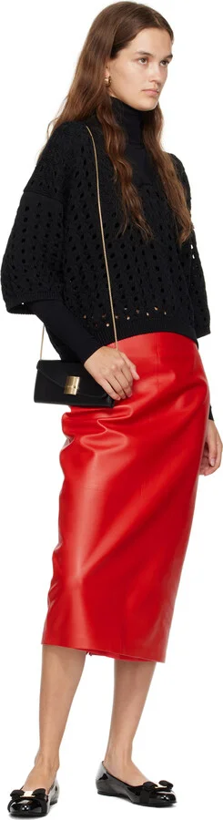 Ferragamo Black Varina Ballerina Flats - Image 5