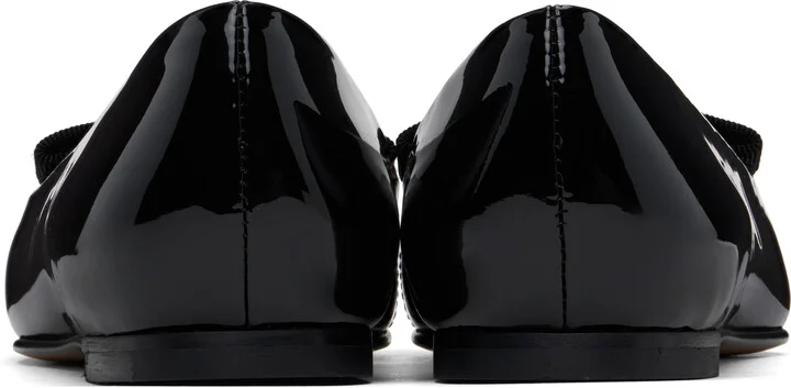 Ferragamo Black Varina Ballerina Flats - Image 2