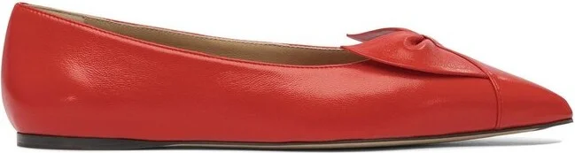 Ferragamo Bow Ballet Flat Shoes