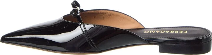 Ferragamo Bow Mini Leather Mule - Image 2