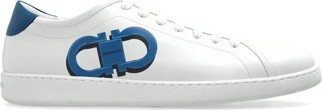 Ferragamo Brandy 1 Gancini Printed Sneakers