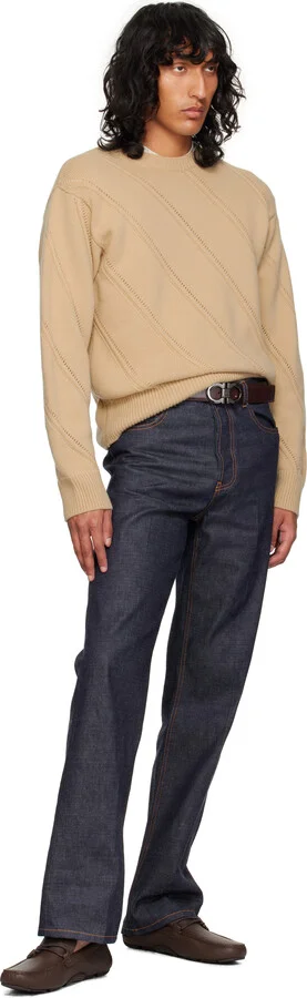 Ferragamo Brown Driver Loafers - Image 5