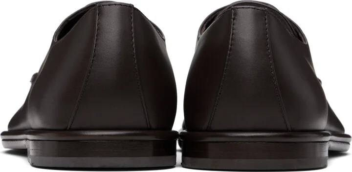Ferragamo Brown Lace Up Derbys - Image 2