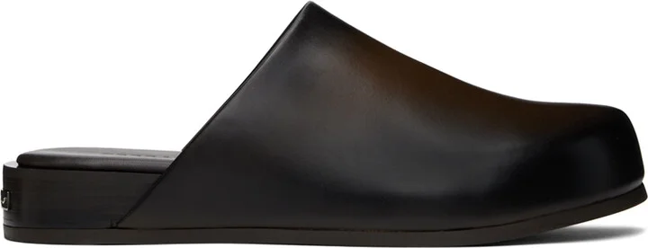 Ferragamo Brown Plaque Loafers