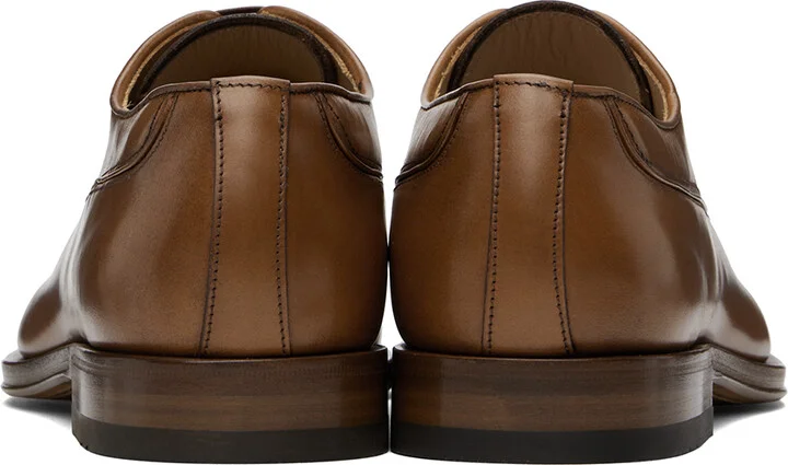 Ferragamo Brown Toe Cap Oxfords - Image 2