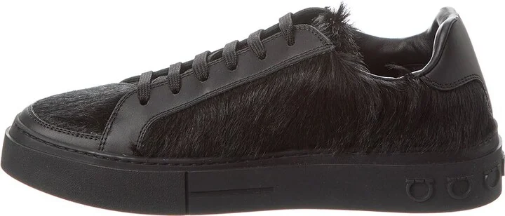 Ferragamo Cavallino Haircalf & Leather Sneaker - Image 2