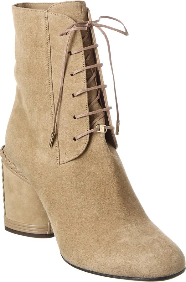 Ferragamo Chana Suede Bootie