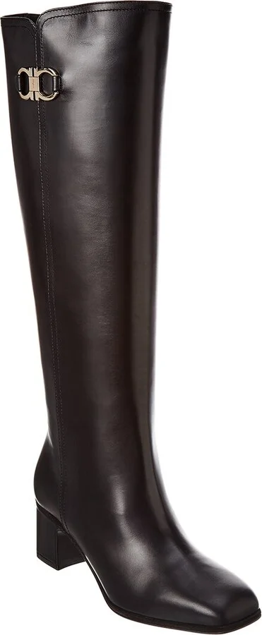 Ferragamo Cordo Leather Boot