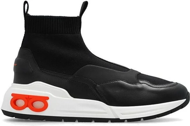 Ferragamo Cosma Gancini Sock Sneakers