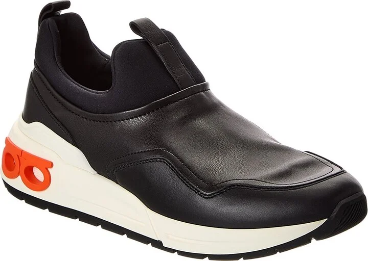 Ferragamo Cosma Leather Sneaker