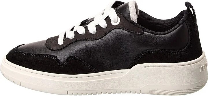 Ferragamo Dania Leather & Suede Sneaker - Image 2