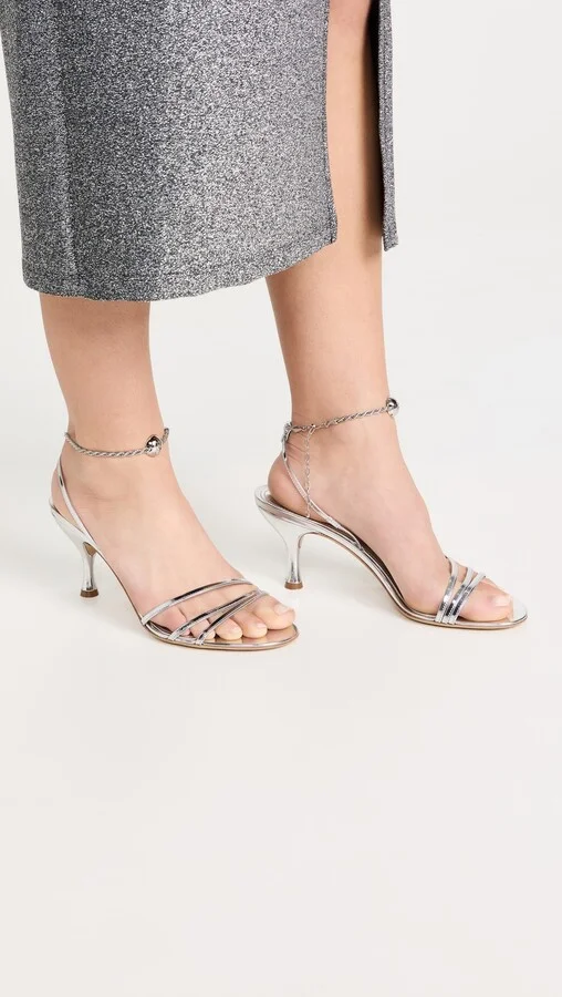 FERRAGAMO Denise Sandals 70mm - Image 3
