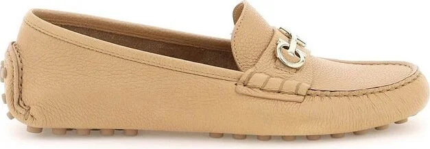 Ferragamo Doppio Gancini Driver Loafers
