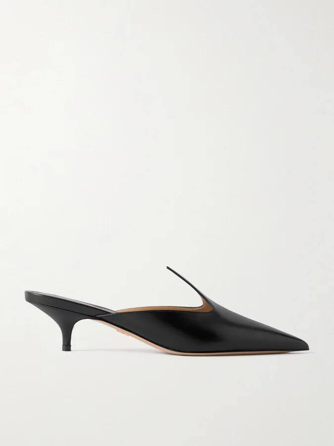 Ferragamo - Dorye Leather Mules - Black