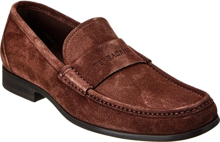 Ferragamo Dupont Suede Loafer