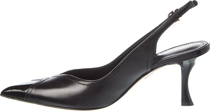 Ferragamo Egna Leather Slingback Pump - Image 2