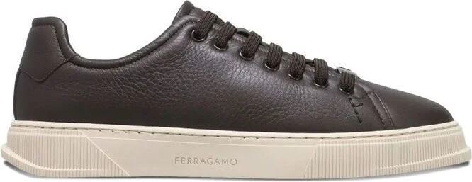 Ferragamo Elastic Lace-Up Sneakers