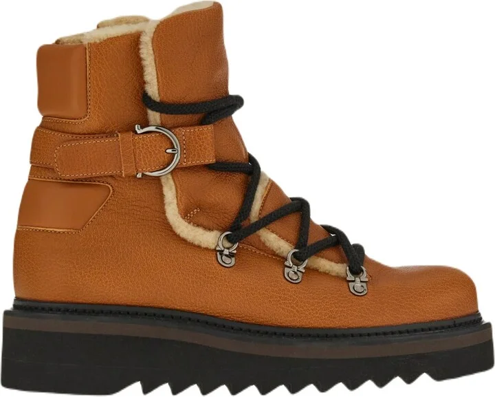 Ferragamo Elimo F Women's Boots Brown