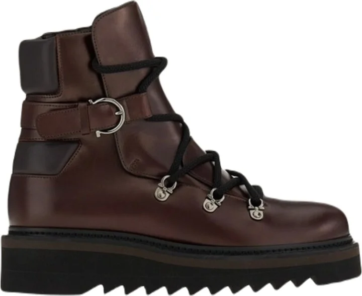 Ferragamo Elimo Women's Boots Brown