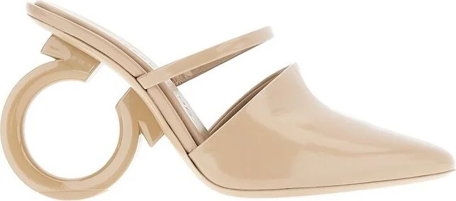 Ferragamo Elina Heeled Mules