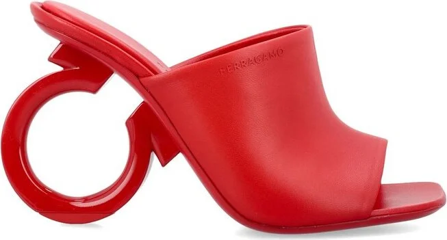 Ferragamo Elina Sculptural Heeled Sandals