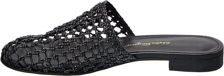 Ferragamo Ellas Leather Flat - Image 2