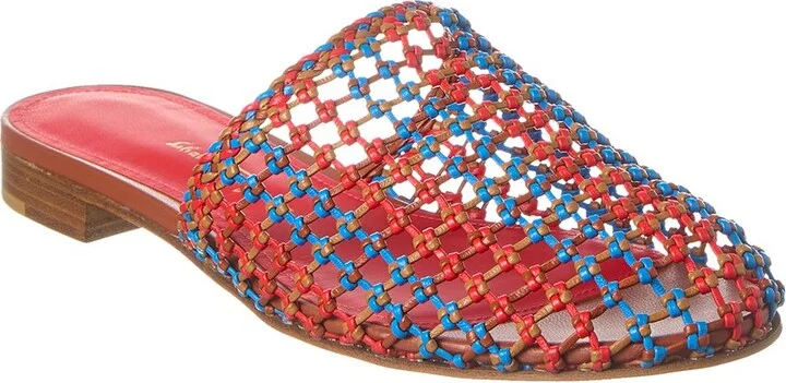 Ferragamo Ellas Leather Flat
