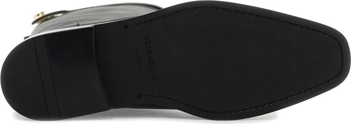 FERRAGAMO ely ornate boot with decor - Image 5