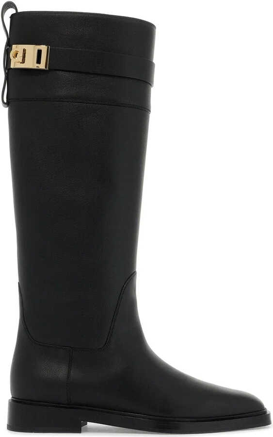FERRAGAMO ely ornate boot with decor